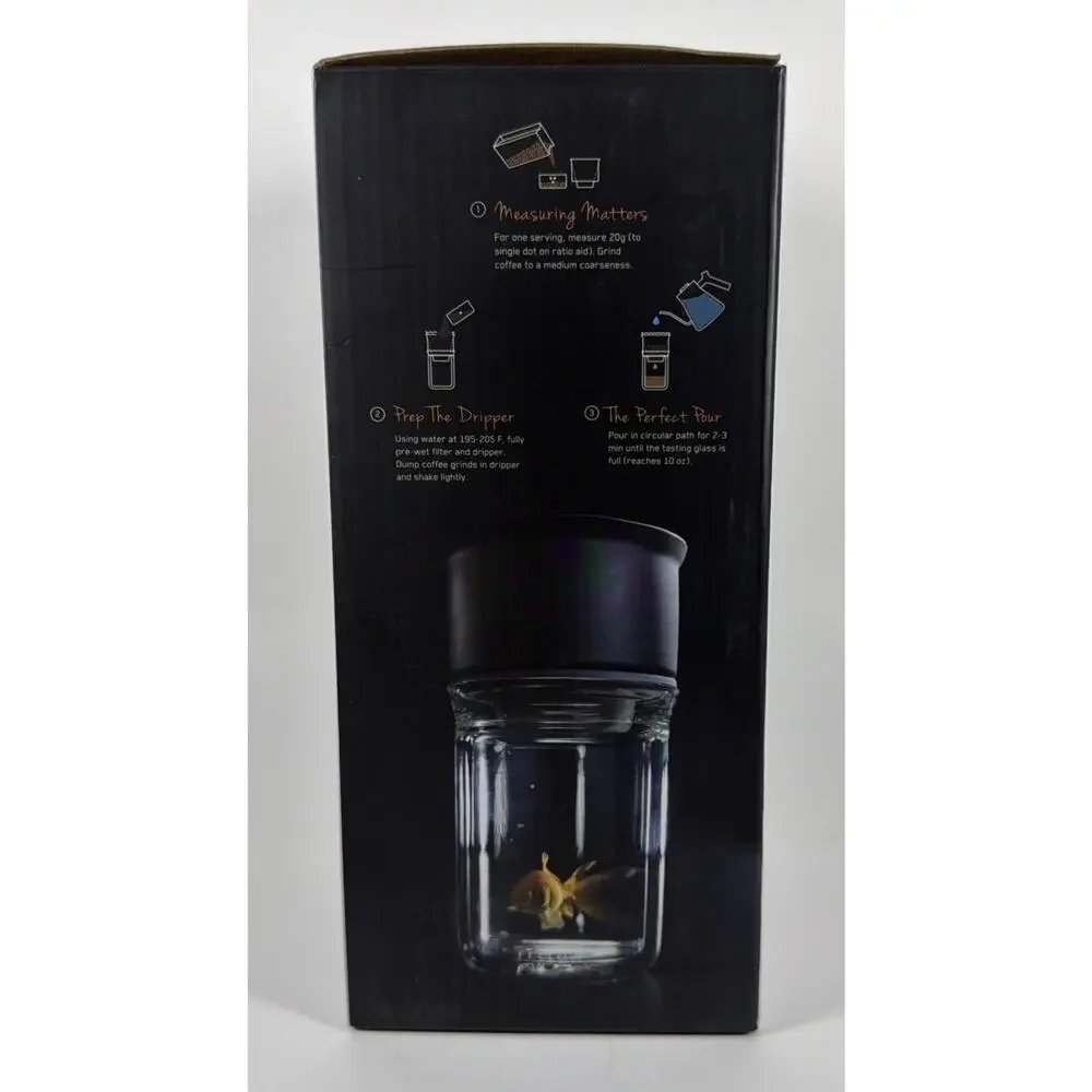 Fellow Stagg [X] Pour Over Set – New in Box Coffee Dripper + Tasting Glass - New